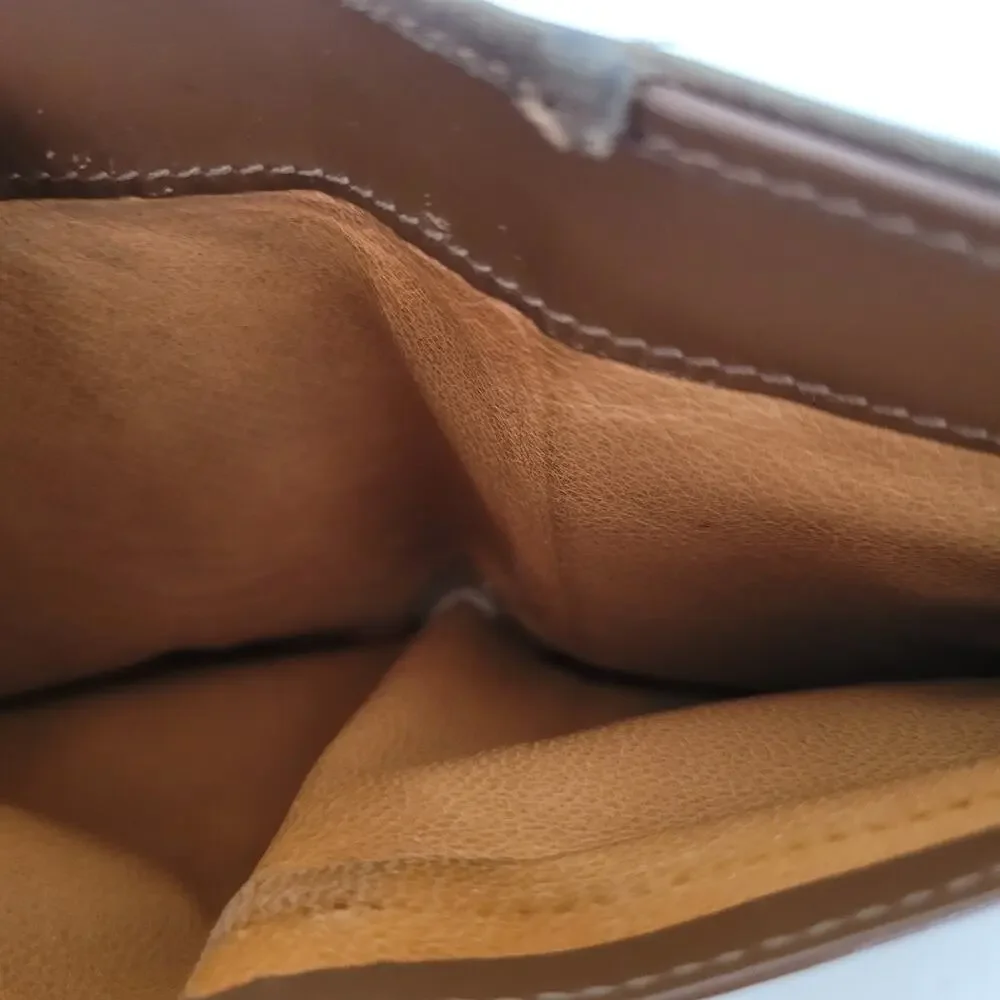 GUCCI Horsebit Suede Leather Wallet Card Compact Bifold Brown Medium Box - Picture 8 of 15